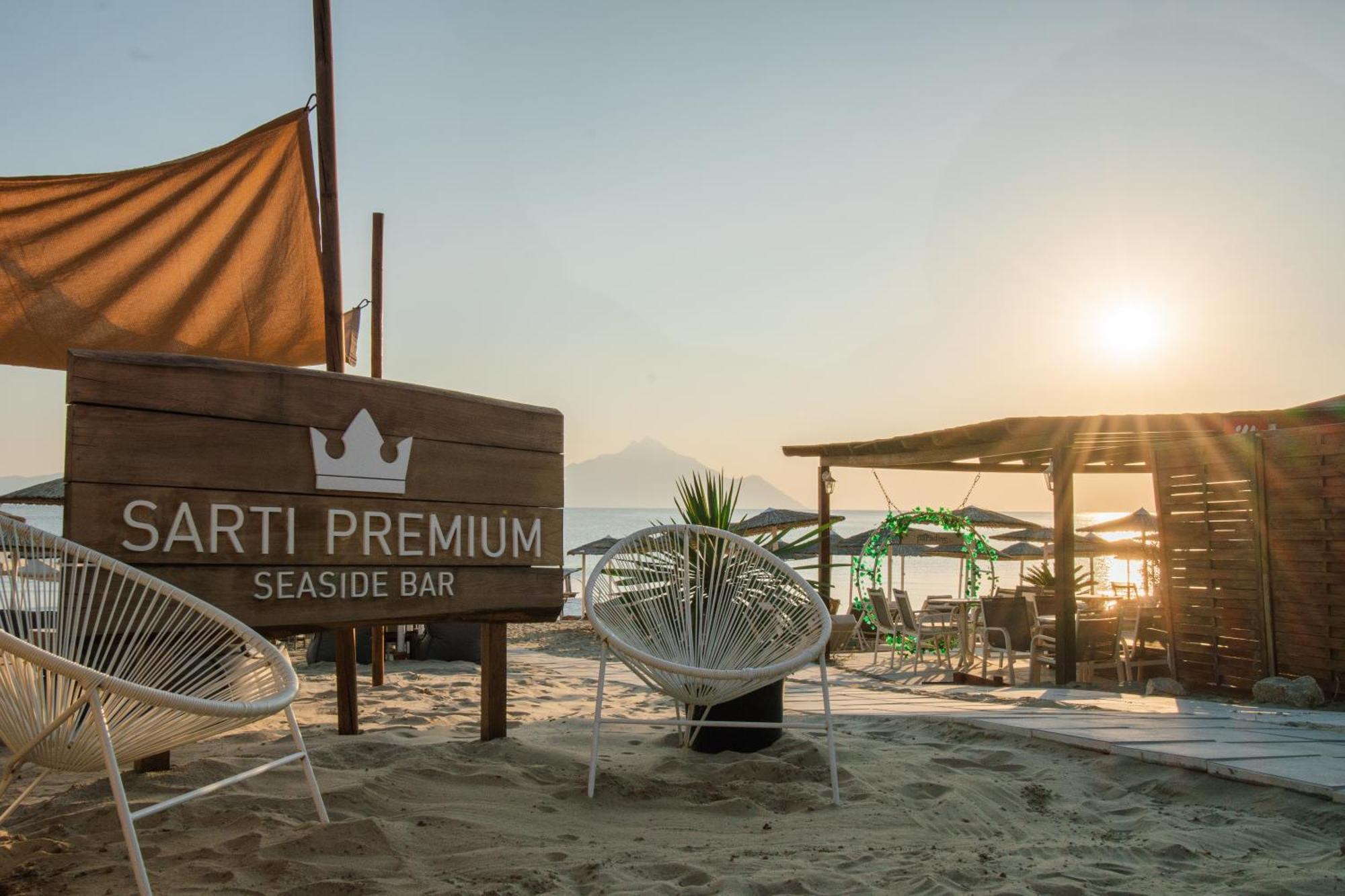Hotel Agni On The Beach Сарти Екстериор снимка